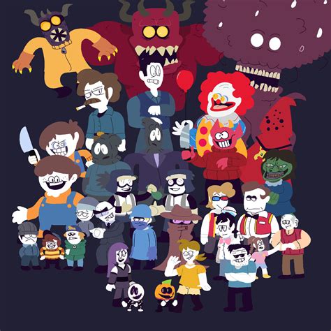 spooky month characters